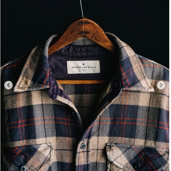 imogene + willie ellie plaid tuolumne xs - Picture 2 of 12